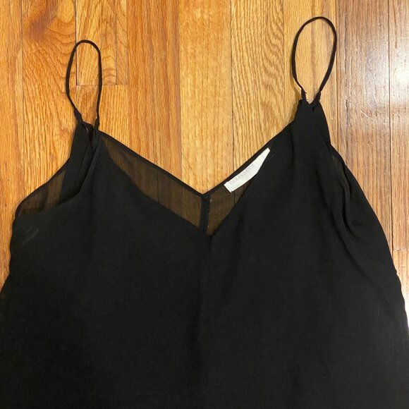 Vera & Lucy Women's Black Crop Top Size Medium - Picture 3 of 4